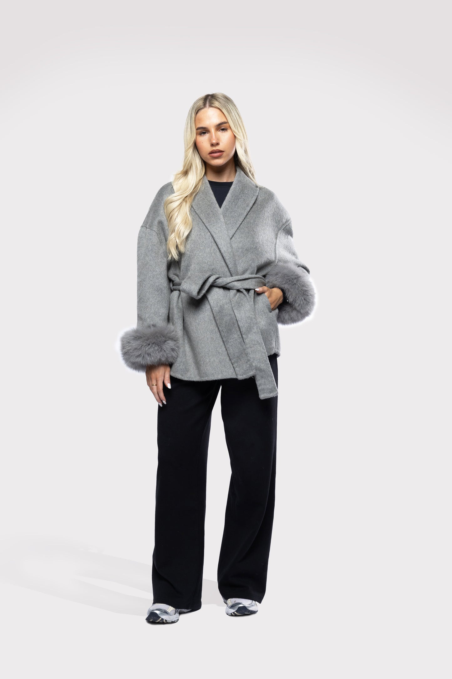 The Aura Coat - Dark Grey
