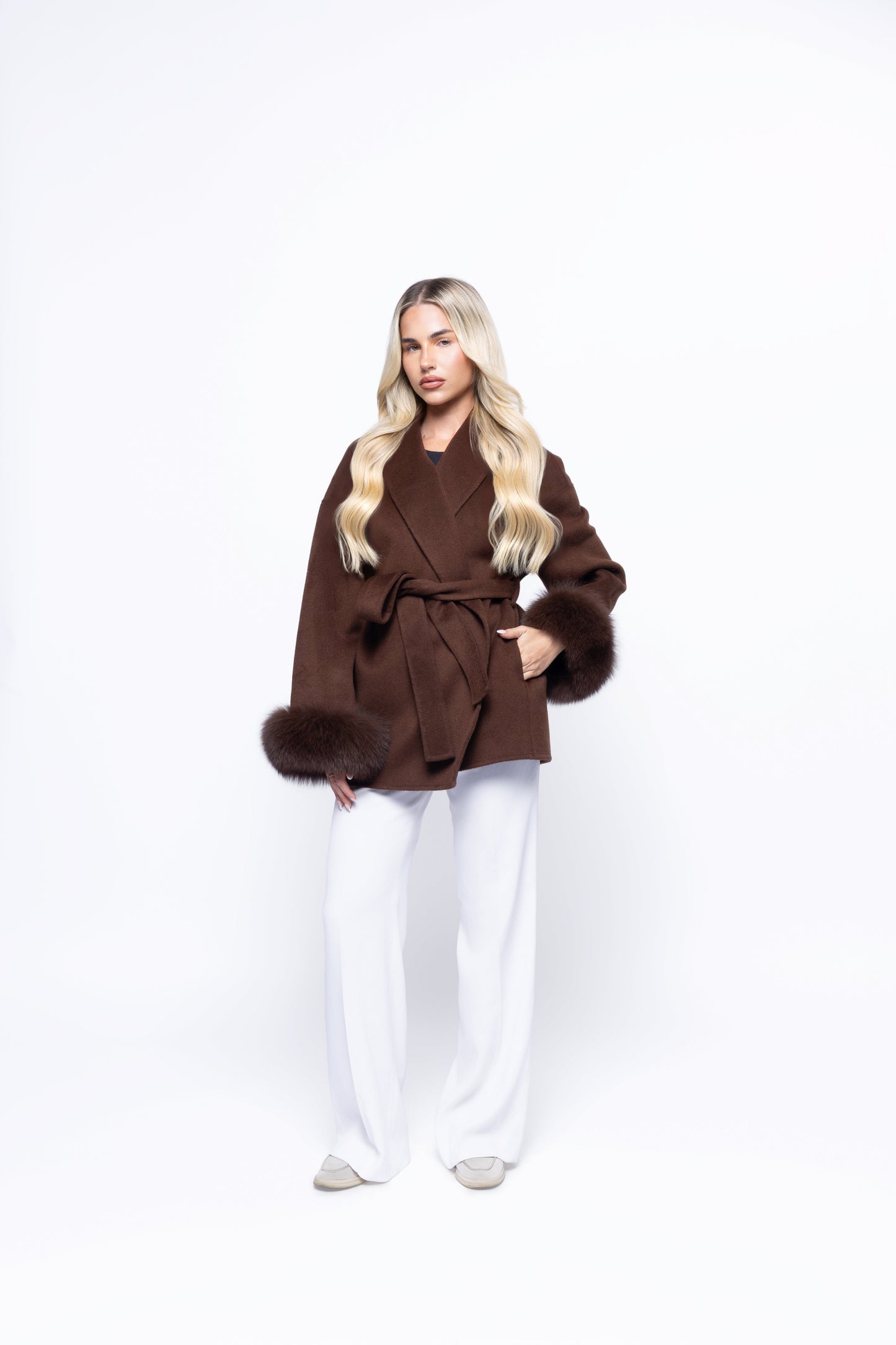 The Aura Coat - Brown