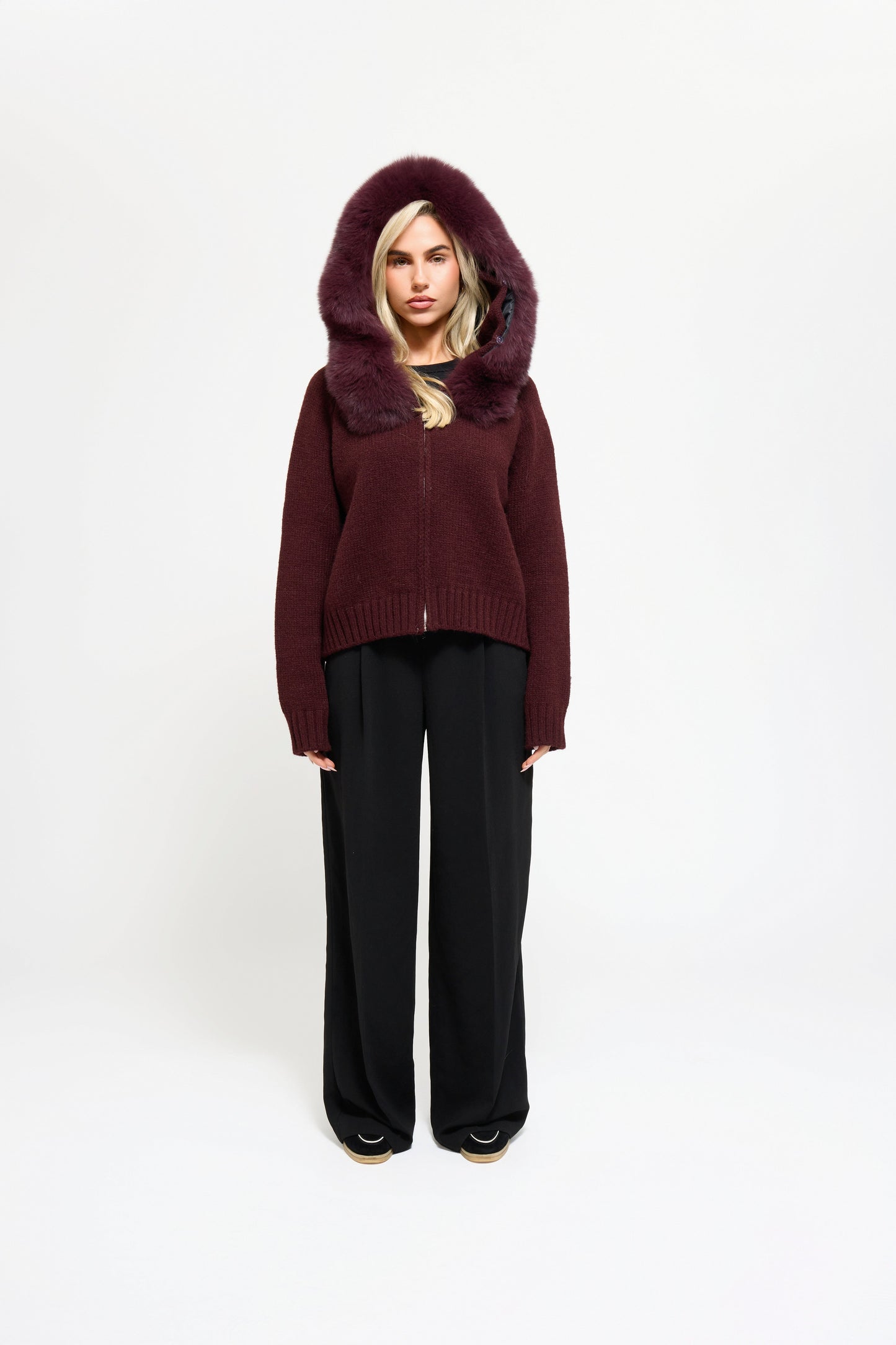 The Courchevel Jacket - Burgundy