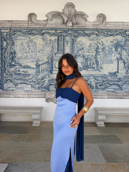 Zahara Dress - Blue