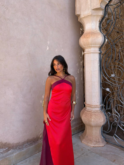 Aveline Dress - Red