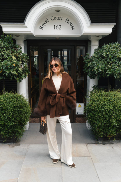 The Aura Coat - Brown