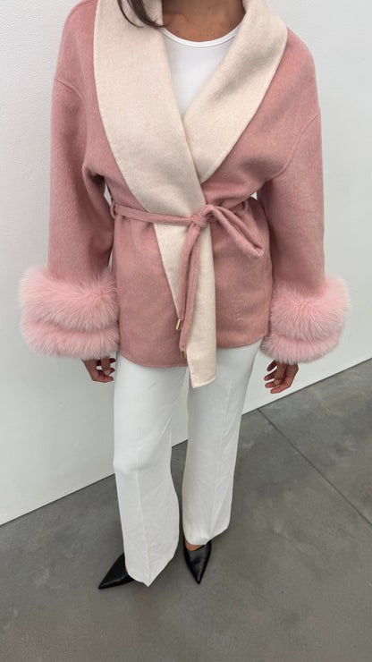 The Aura Coat - Pink