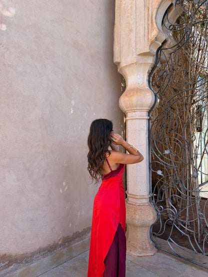 Aveline Dress - Red