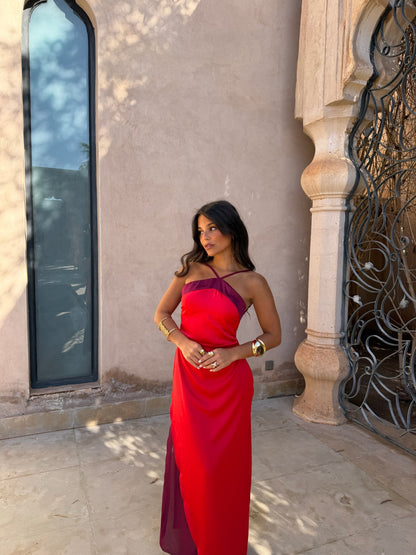 Aveline Dress - Red