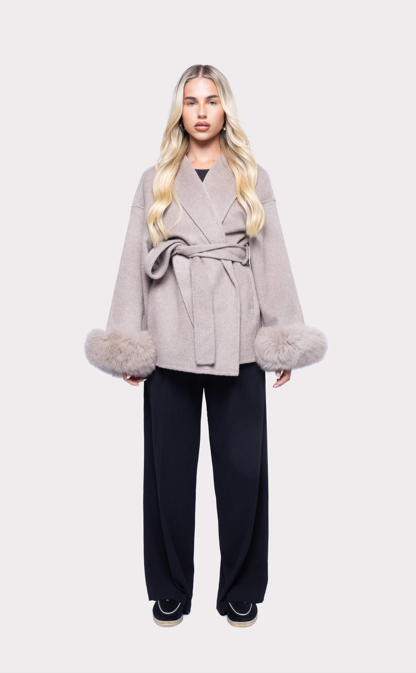The Aura Coat – Grey