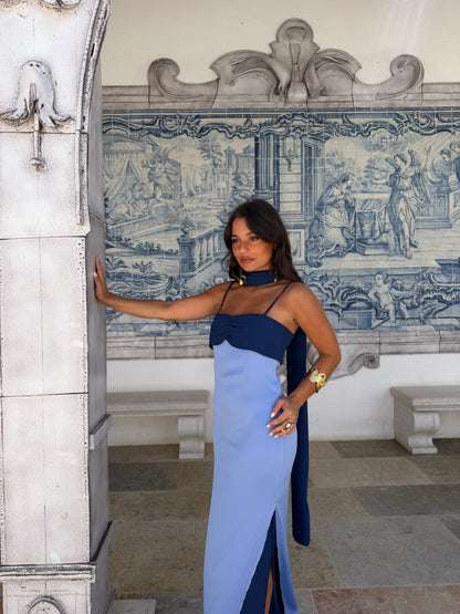 Zahara Dress - Blue