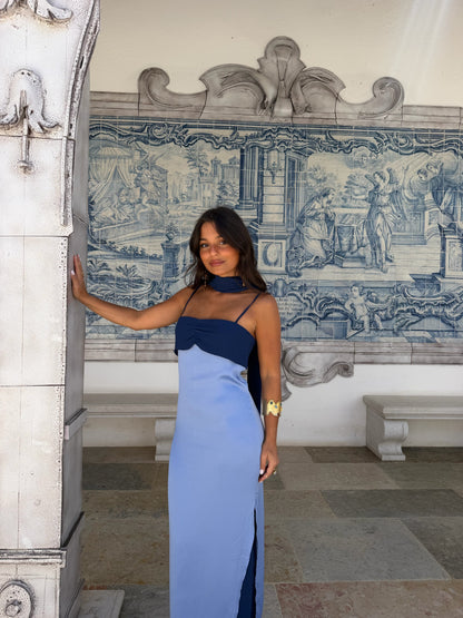Zahara Dress - Blue