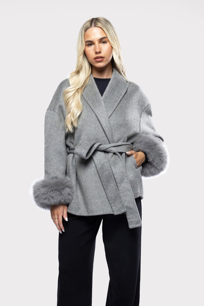 The Aura Coat - Dark Grey
