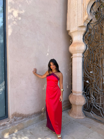 Aveline Dress - Red