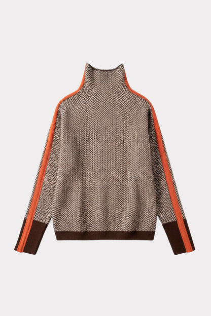 Riviera Knit - Orange Line