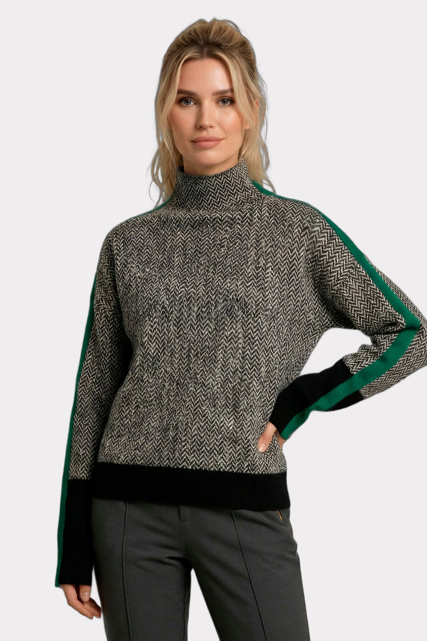 Riviera Knit - Green Line
