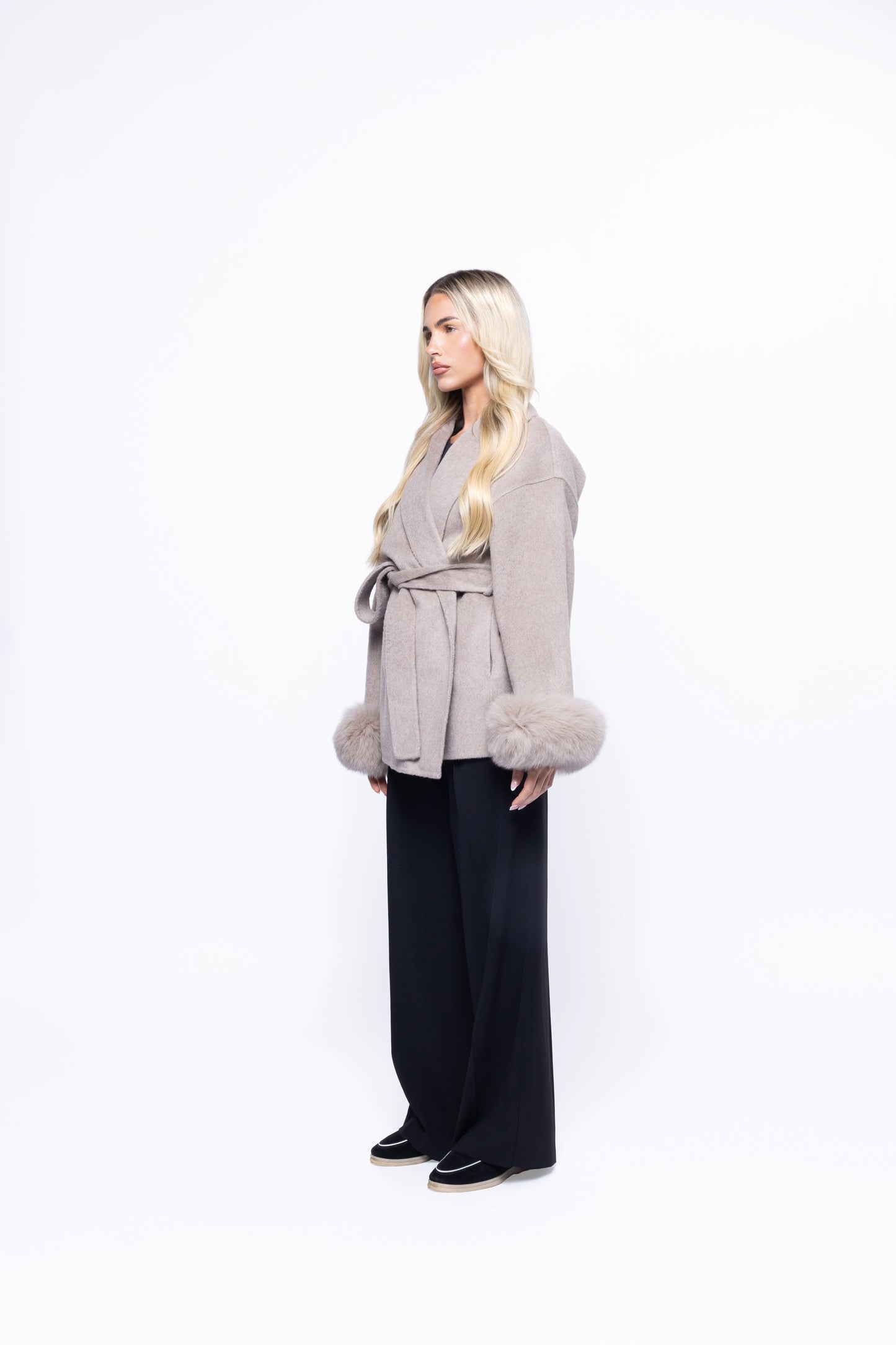 The Aura Coat – Grey