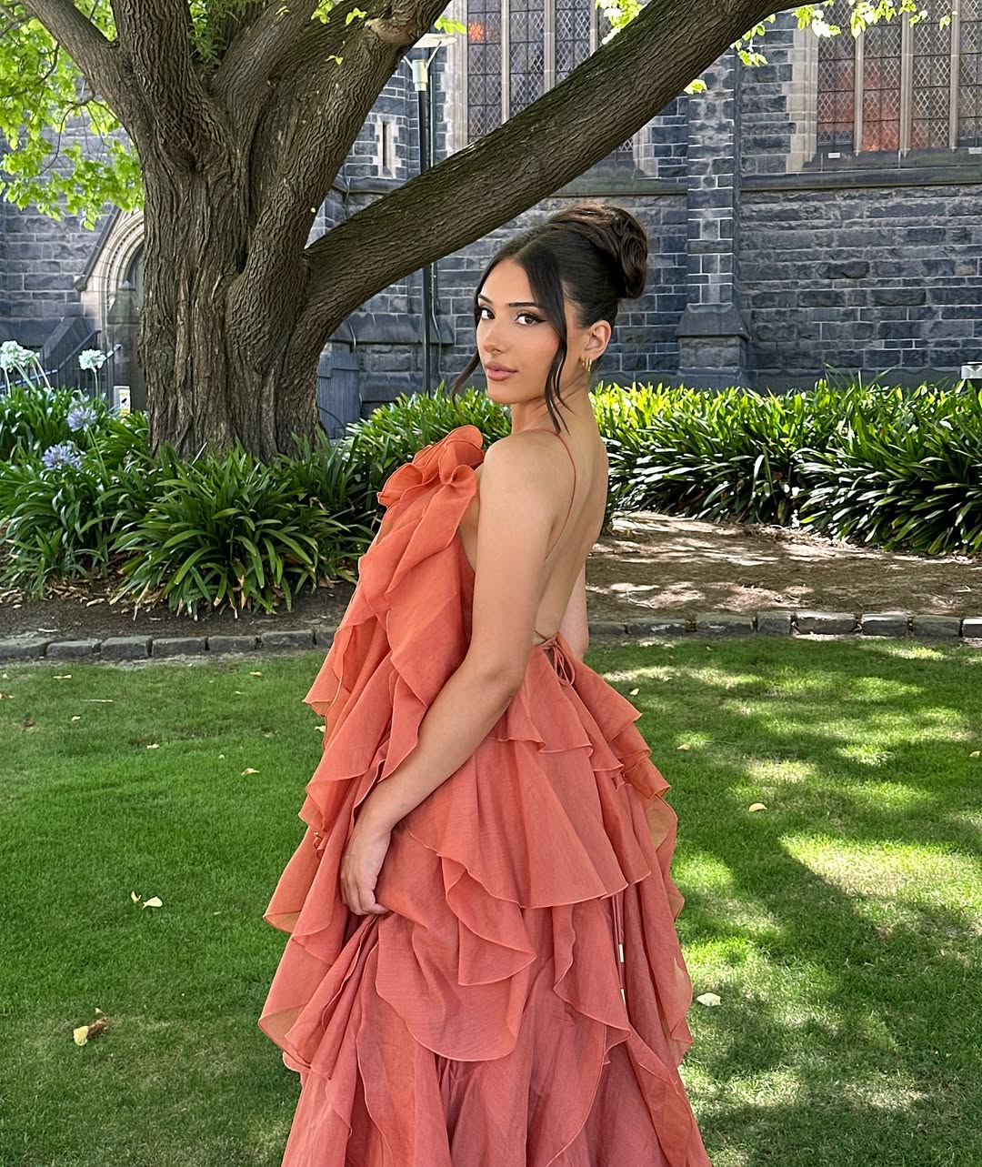 Maelis Layered Ruffle Dress