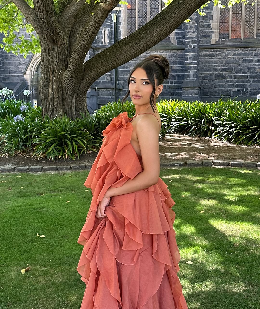 Maelis Layered Ruffle Dress