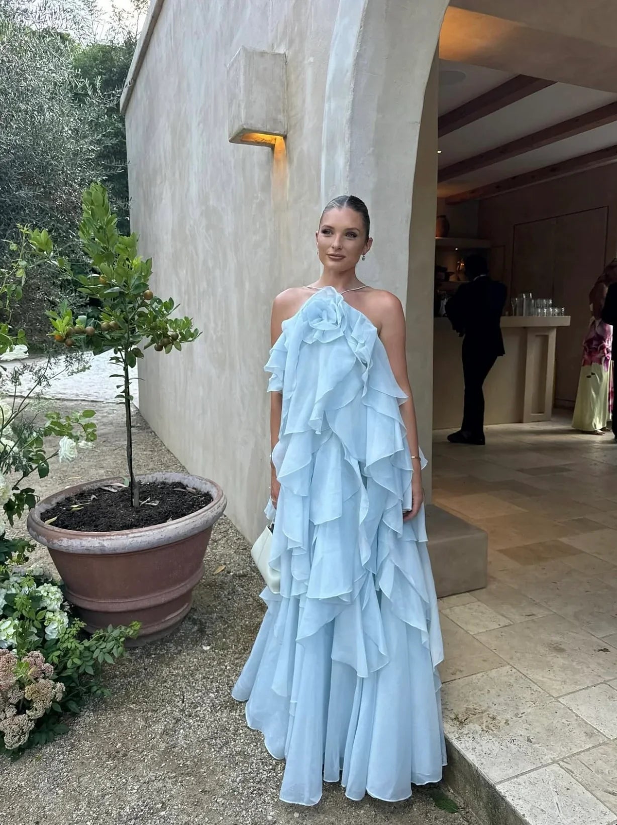 Maelis Layered Ruffle Dress