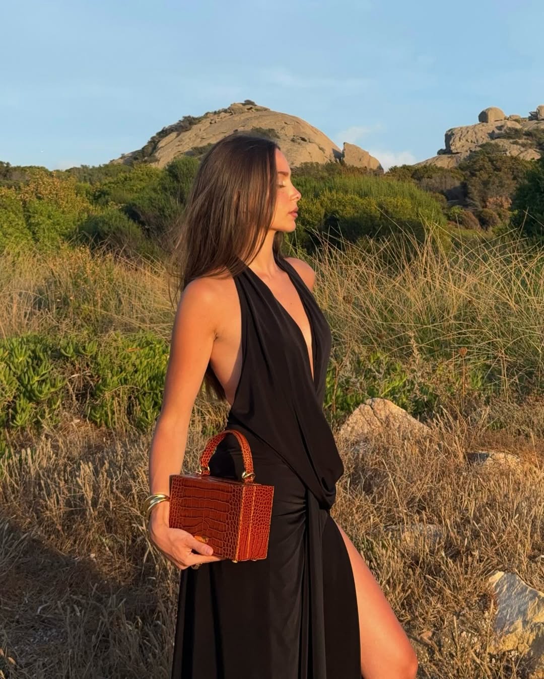 Solenne Halter Dress