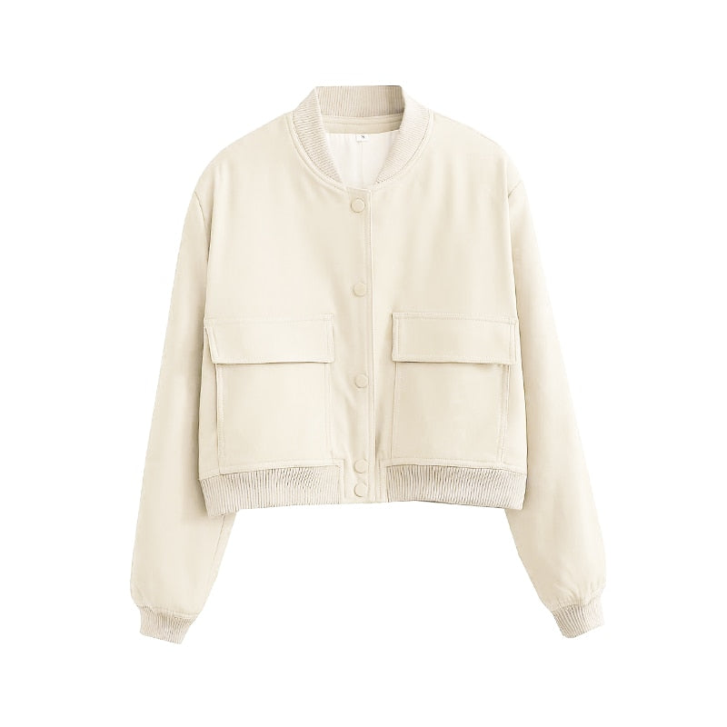 Lila Cropped Jacket