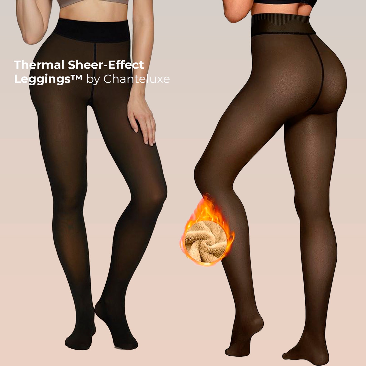 Thermal Sheer-Effect Leggings™