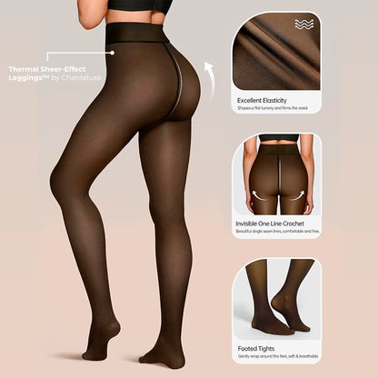 Thermal Sheer-Effect Leggings™