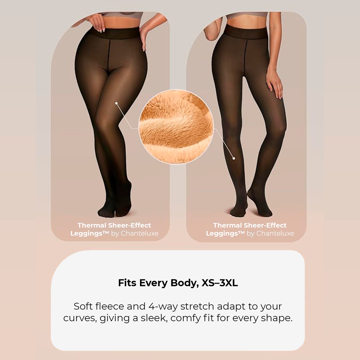 Thermal Sheer-Effect Leggings™