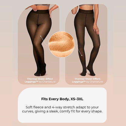 Thermal Sheer-Effect Leggings™