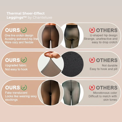 Thermal Sheer-Effect Leggings™