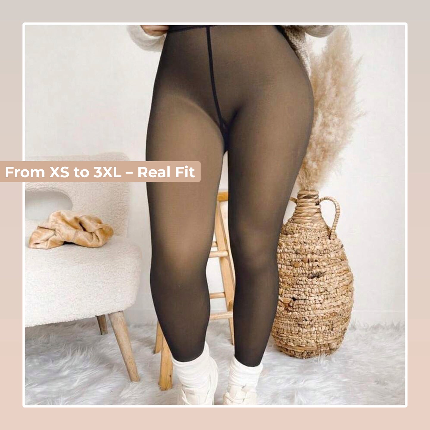 Thermal Sheer-Effect Leggings™