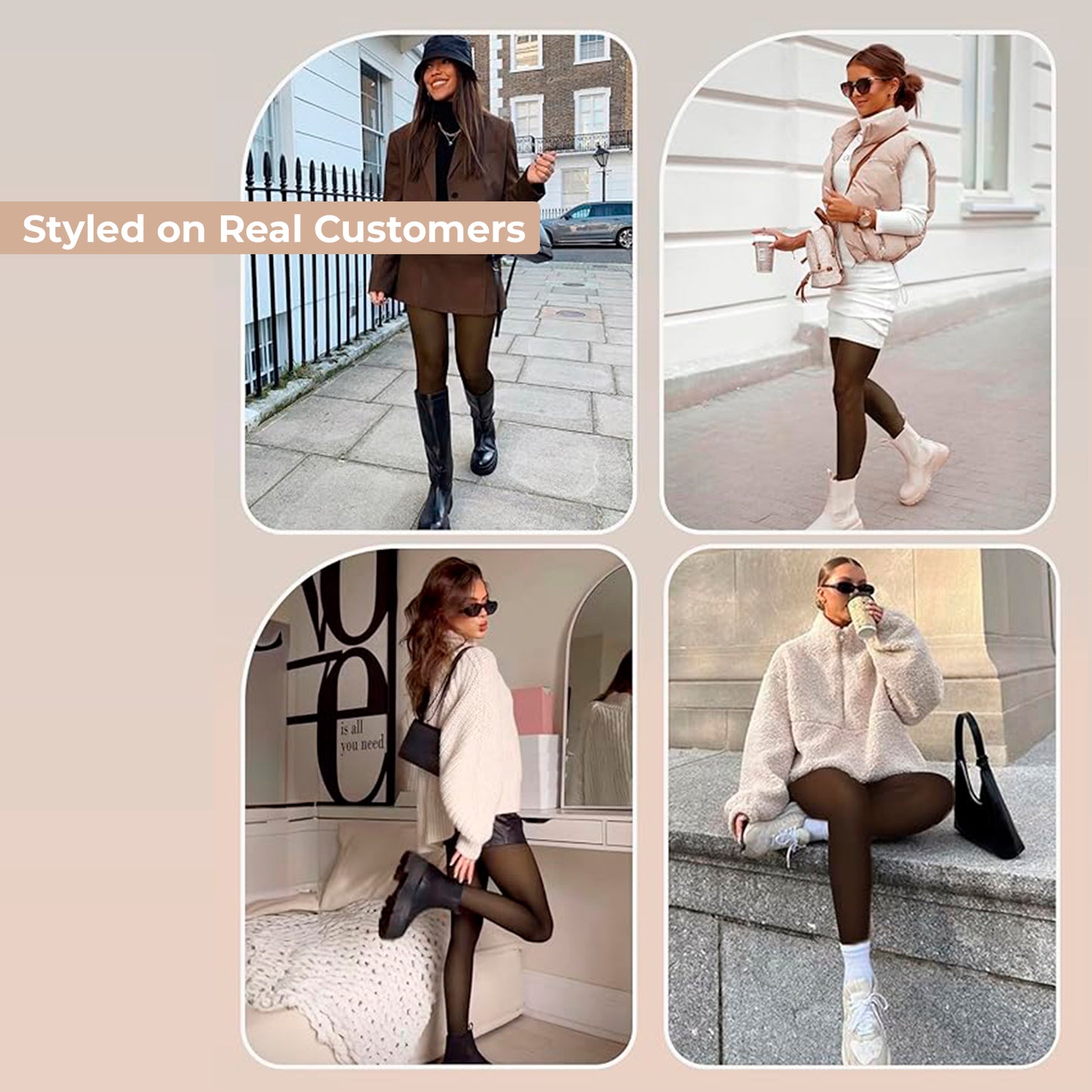 Thermal Sheer-Effect Leggings™