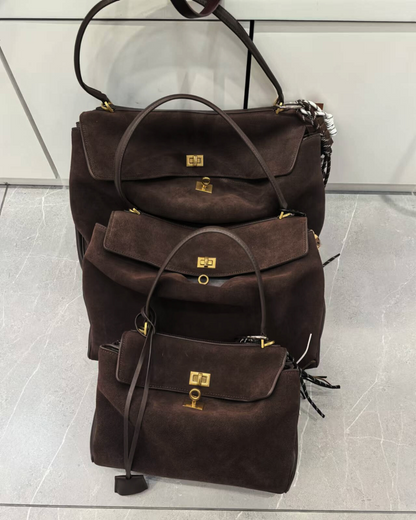 Bolso ligero de ante