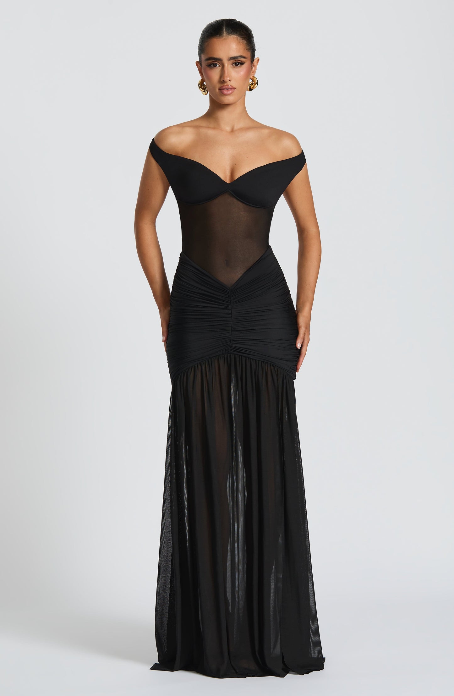 Alaia Maxi Dress - Black Dress Babyboo Fashion Premium Exclusive Design