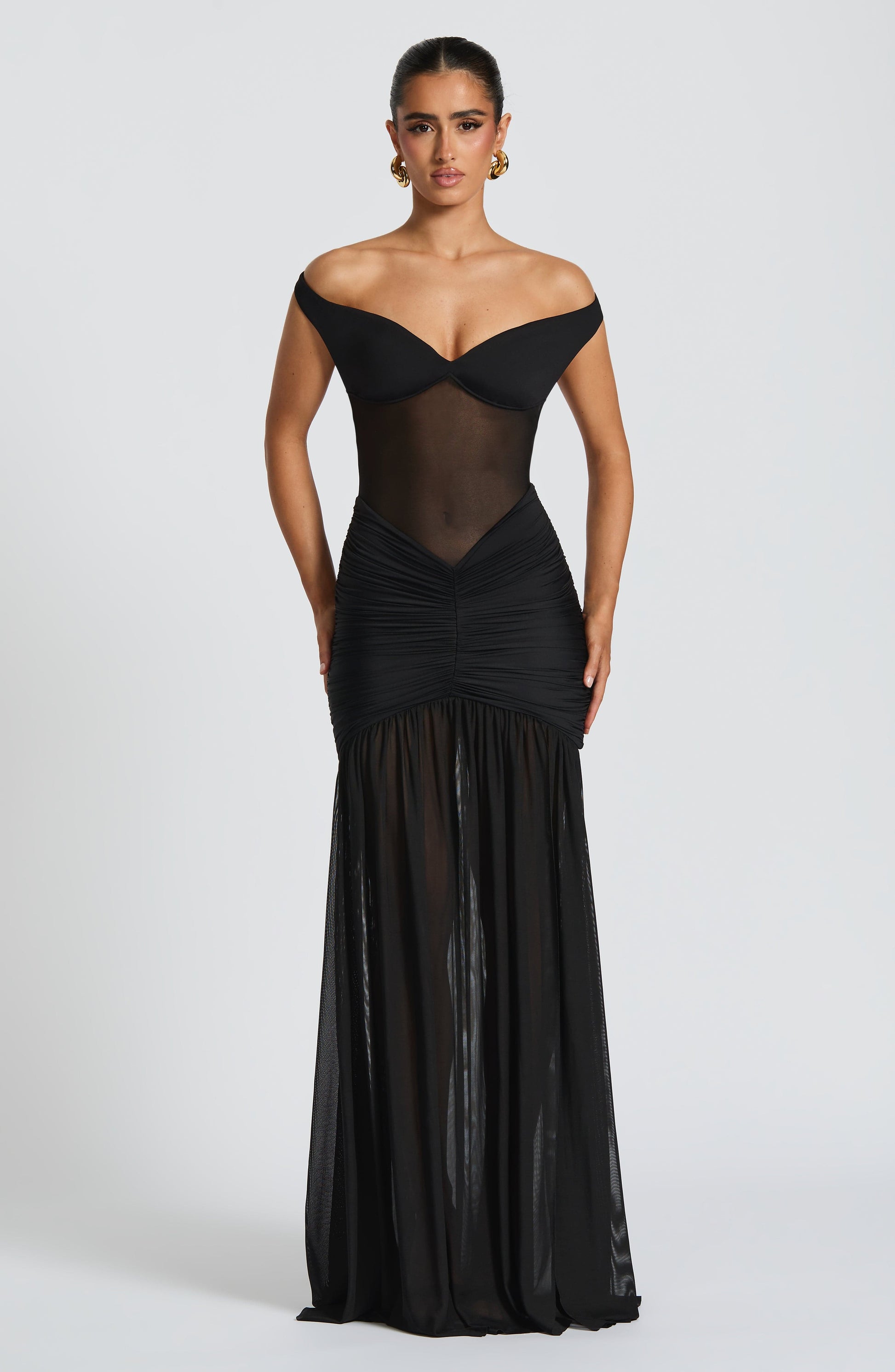 Alaia Maxi Dress - Black Dress Babyboo Fashion Premium Exclusive Design
