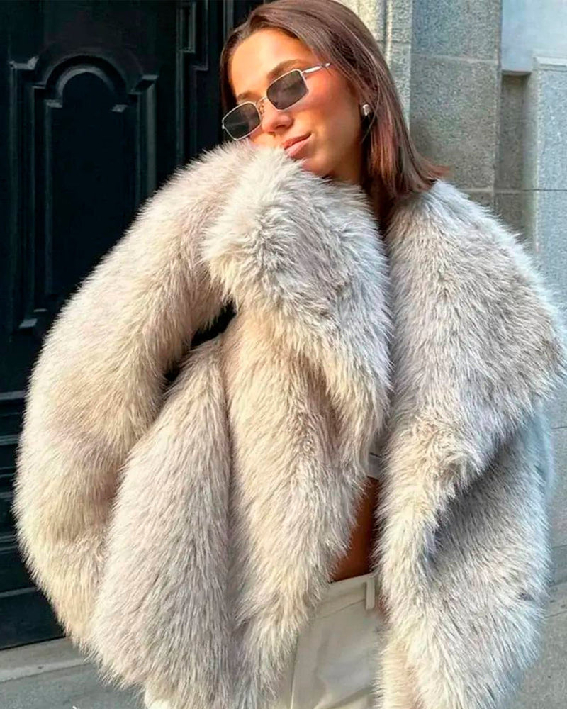 Luxe Fuzzy Coat