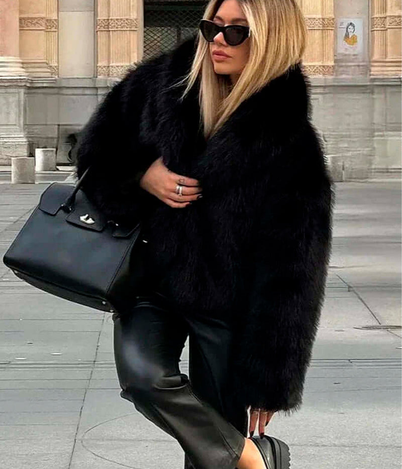 Luxe Fuzzy Coat