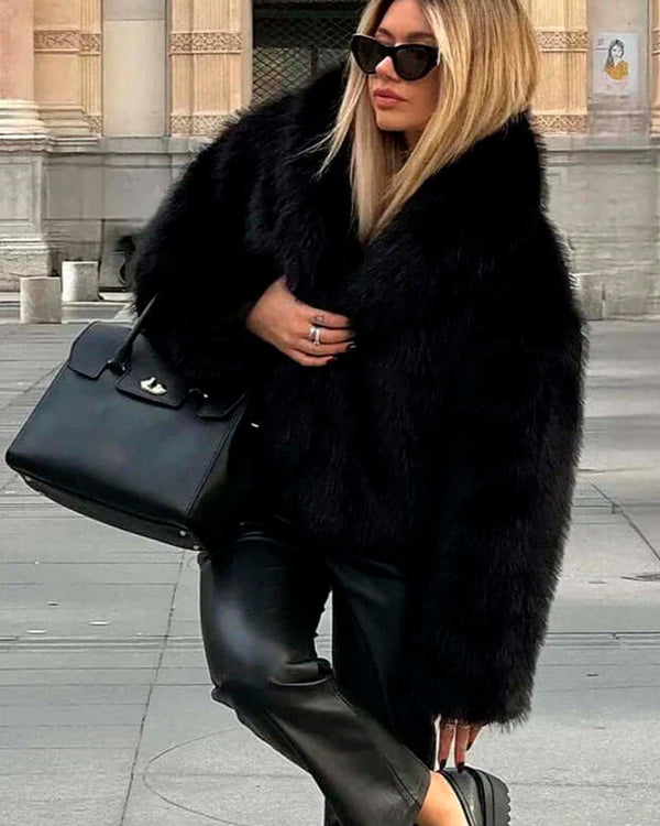 Luxe Fuzzy Coat