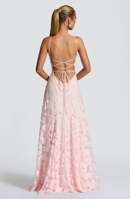 Francis Maxi Dress - Blush Dress Babyboo Fashion Premium Exclusive Design