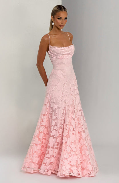 Francis Maxi Dress - Blush Dress Babyboo Fashion Premium Exclusive Design