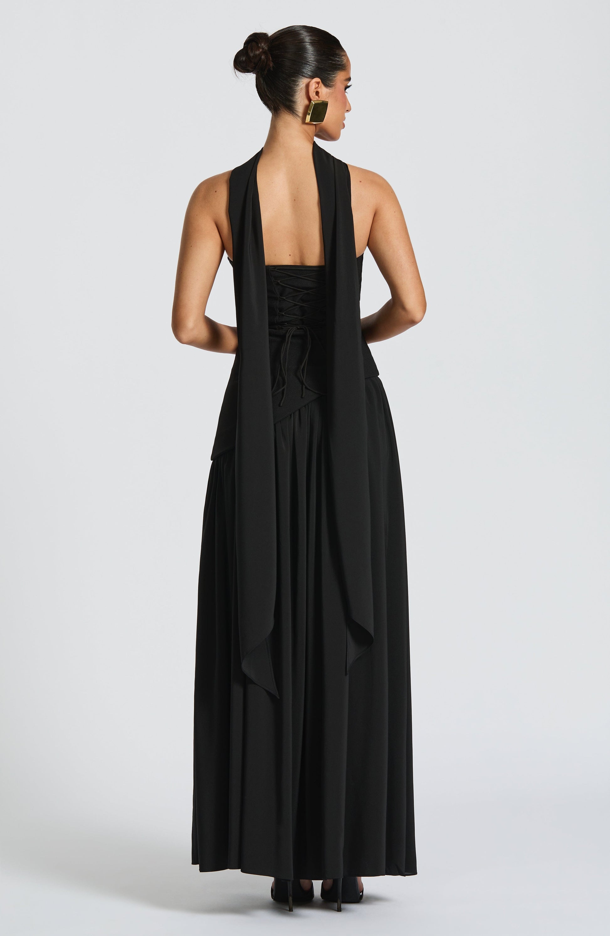 Oriane Maxi Dress - Black Chanteluxe Oriane Maxi Dress - Black Chanteluxe