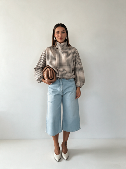 Sabine Plaid Jacket