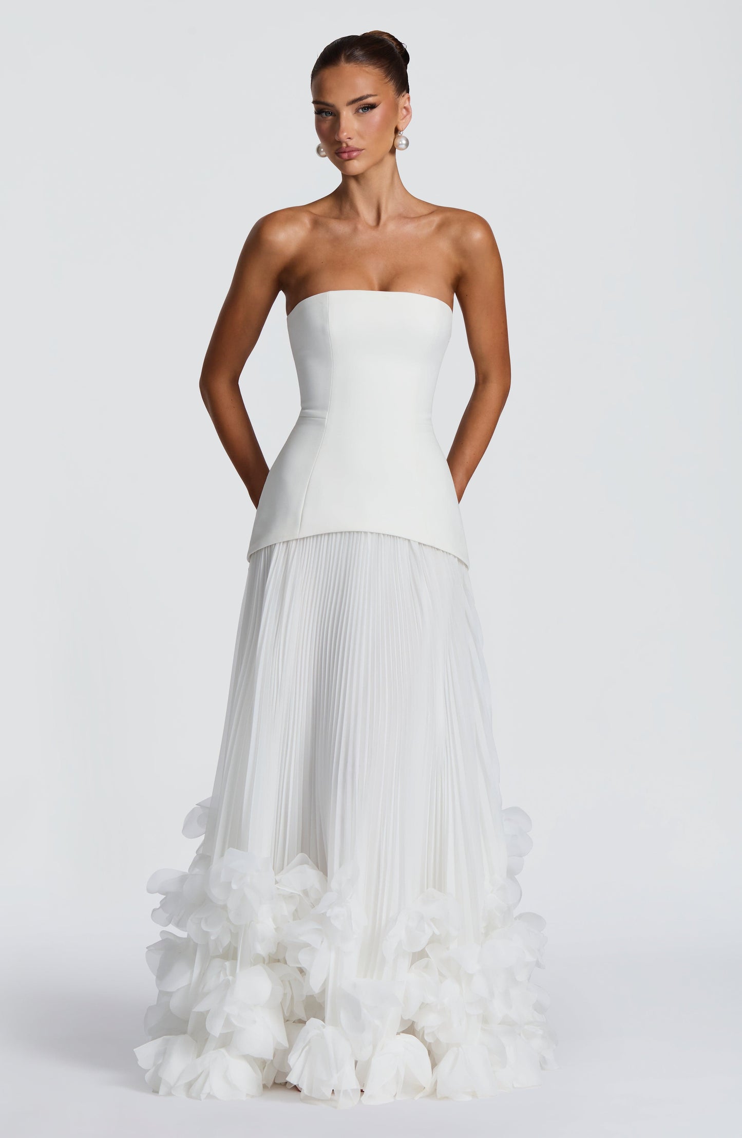 Seraphina Gown - Ivory Dress Babyboo Fashion Premium Exclusive Design