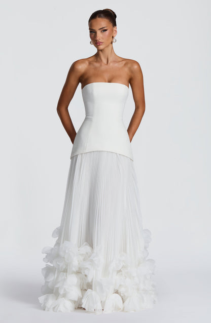 Seraphina Gown - Ivory Dress Babyboo Fashion Premium Exclusive Design
