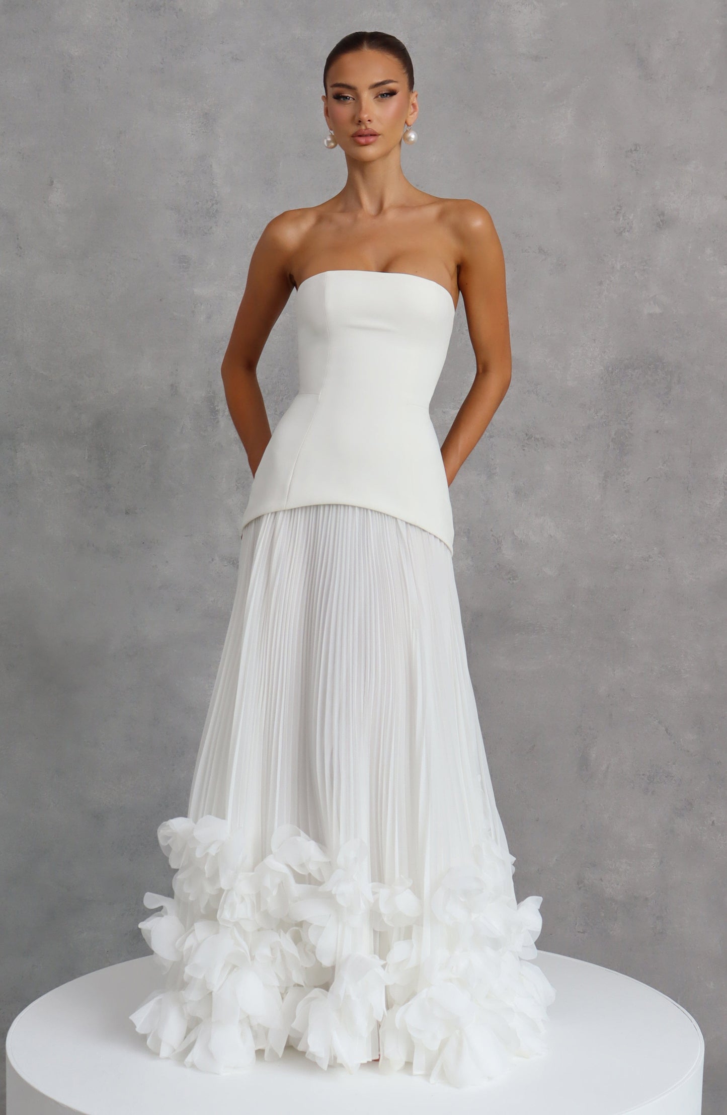 Seraphina Gown - Ivory Dress Babyboo Fashion Premium Exclusive Design